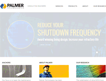 Tablet Screenshot of palmertechgroup.com